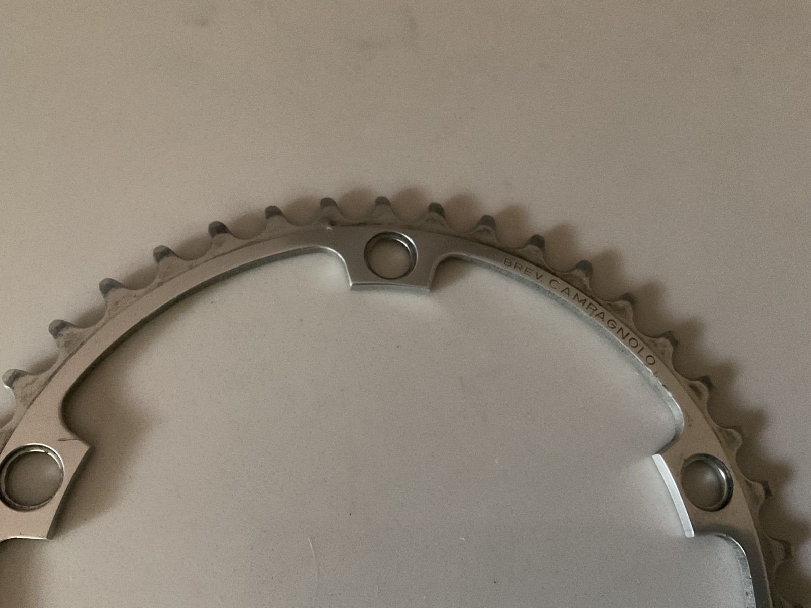 Campagnolo Super Record 42 Tooth Chainring 1980s 144 BCD 1/2 x 3/32