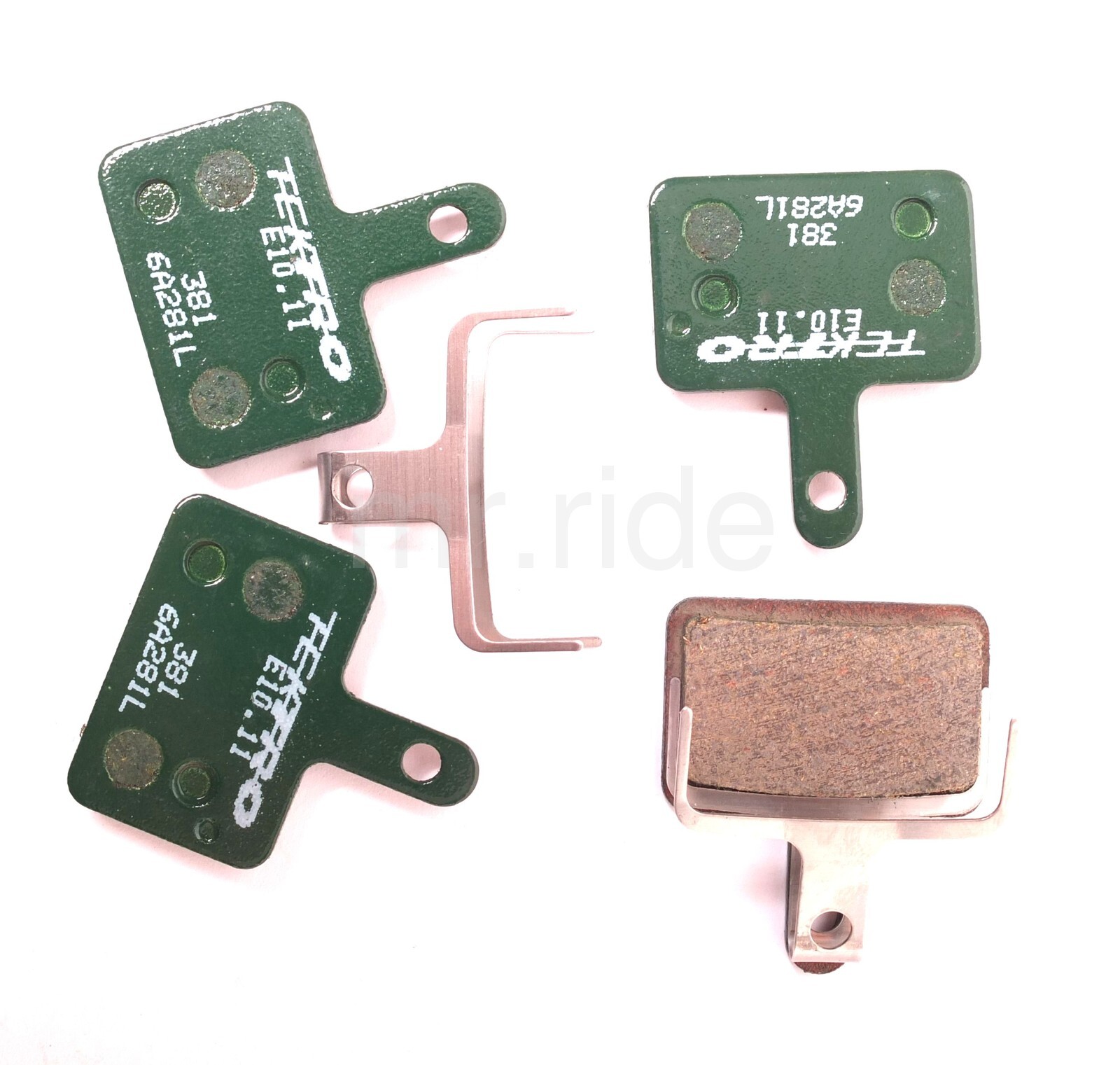 2Pair Tektro Bike E10.11 Disc Brake Pads w/ Spring OrionSL/Orion/Volans/Auriga