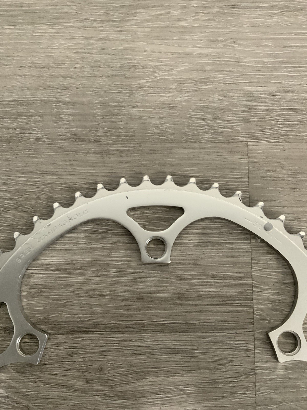 CAMPAGNOLO RECORD CHAIN RING 52 TOOTH 135 BCD 8 OR 9 SPEED