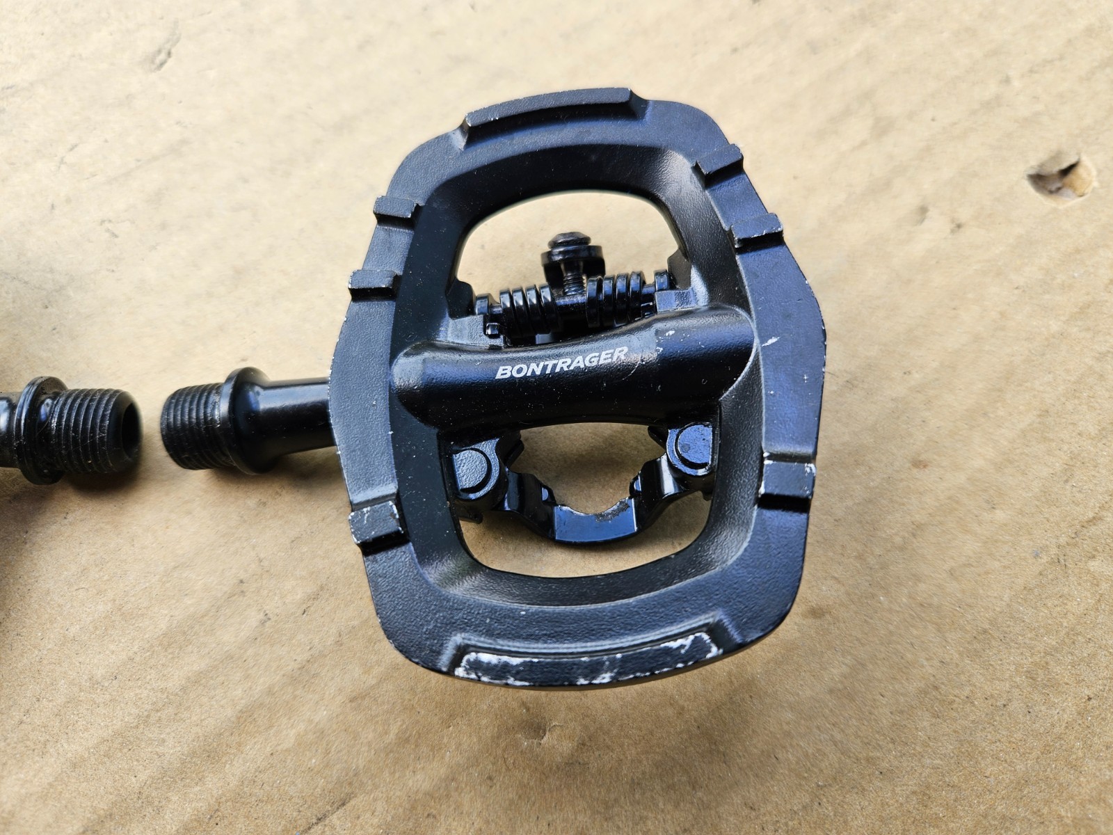 Bontrager Commuter Clipless + Platform Pedals Black Left Right Set 9/16″