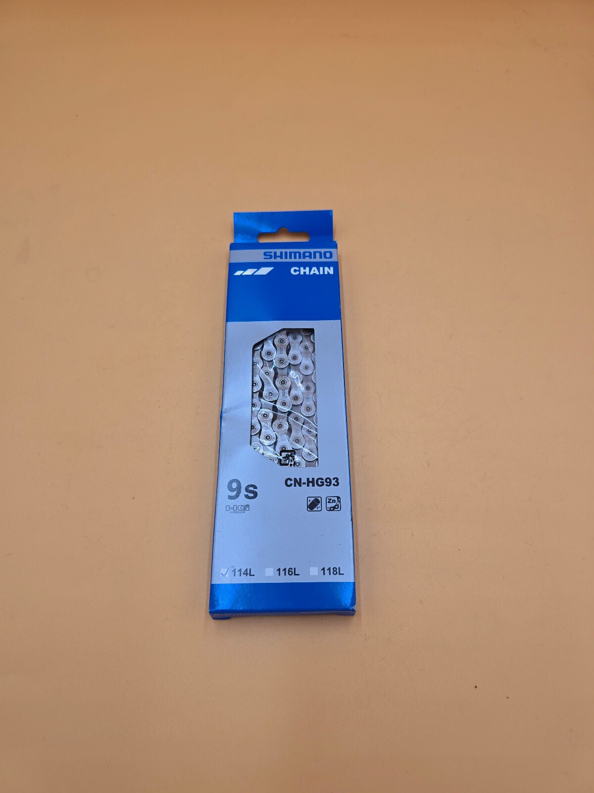 NOS NEW NIB Chain Shimano CN-HG93 HG Hyperglide chain 114 L 9 speed 9s