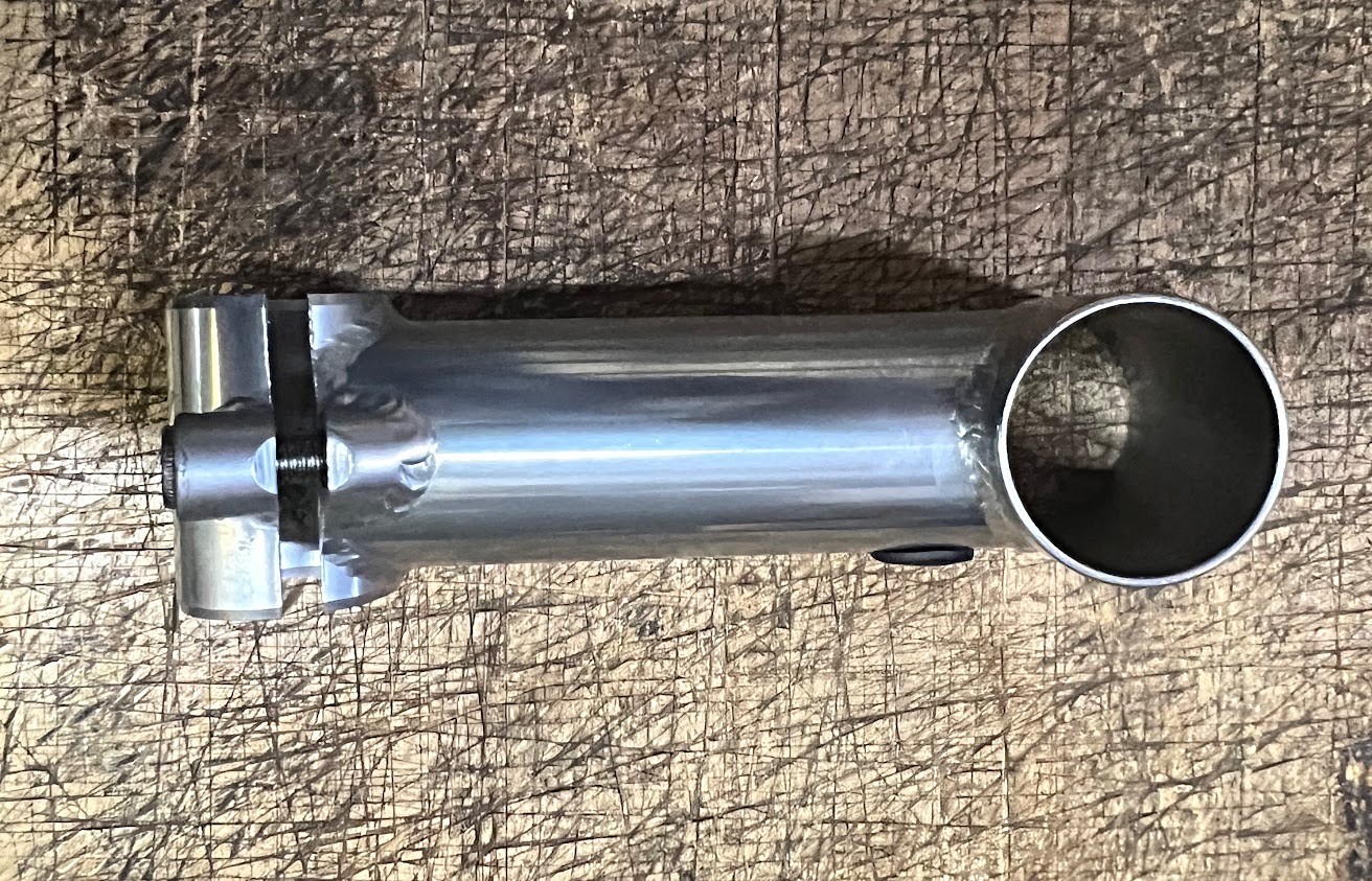 Threadless 1 1/4 Stem for Vintage MTB / Tandem – 110mm Length / 3* Rise – NEW