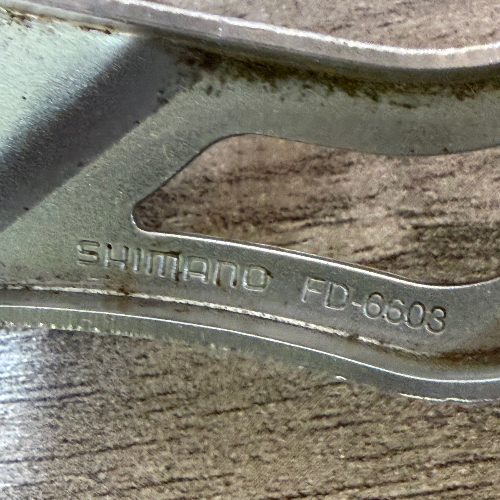 Shimano Ultegra FD-6603 3×10 Front Derailleur TRIPLE Braze On Mount LOW MILES