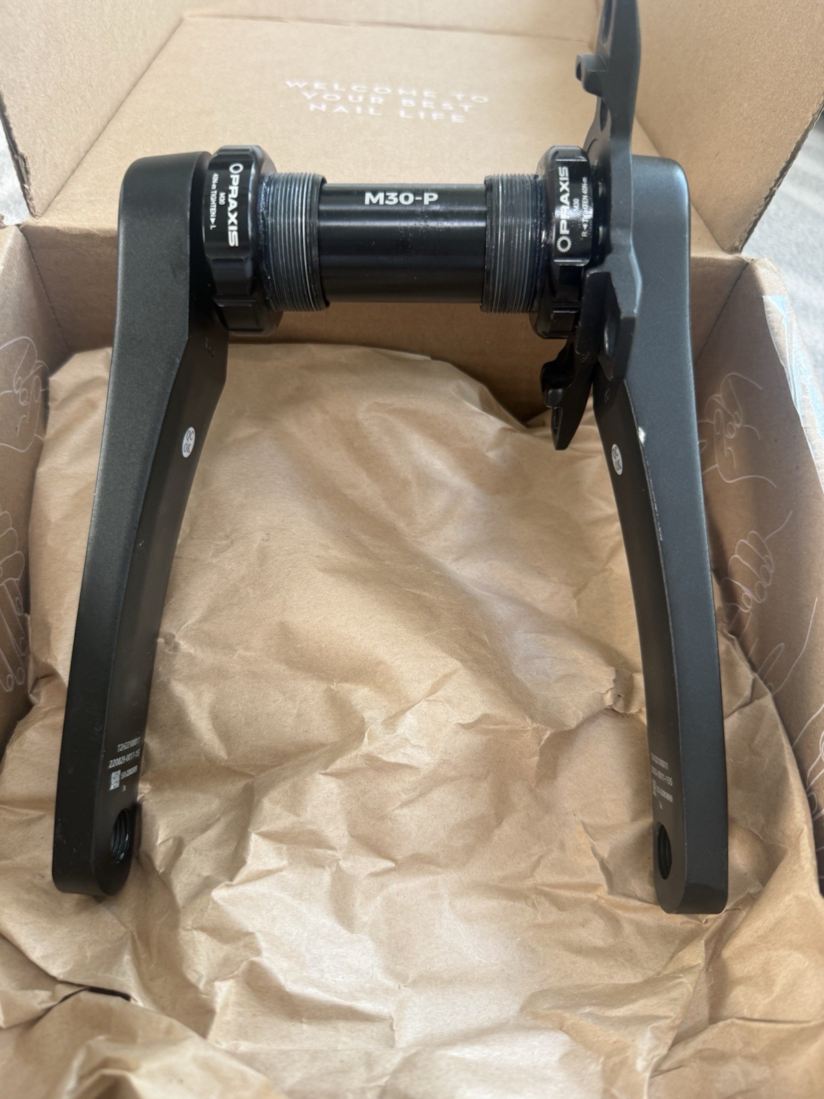 Box One M30 Crankset 155mm 2 Piece 30mm Crank Bmx
