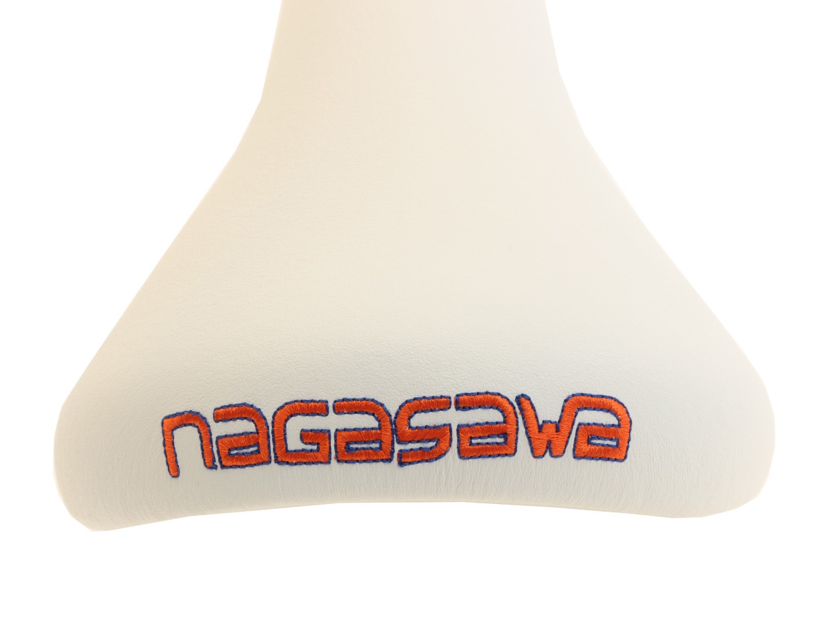 Kashimax x Nagasawa NK-1/AE Leather Padded Saddle LIMITED EDITION White NEW NOS