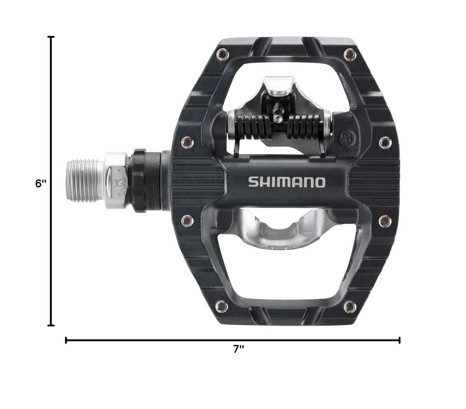 SHIMANO PD-EH500 SPD & Flat Dual Sided Bike Pedal for Indoor Cycling & Urban …