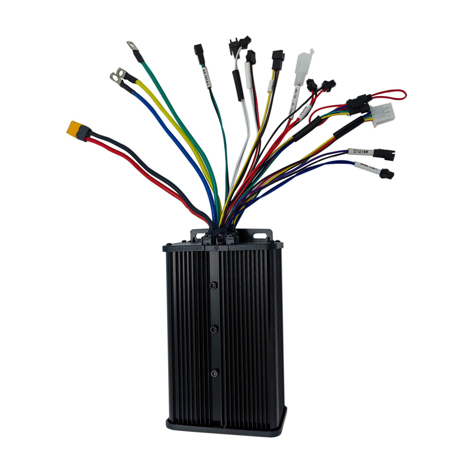Ebike 48V 60V 72V 3000W 60A 3-Mode Sine Wave Controller with LCD Display