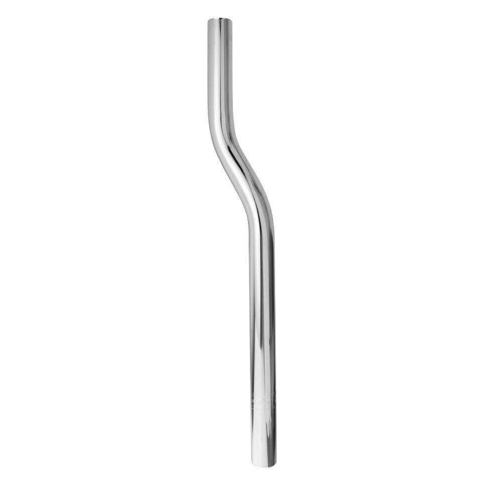 Bicycle BMX Steel Snake Seat Post 27.2mm Chrome Cruiser Lowrider Bike
