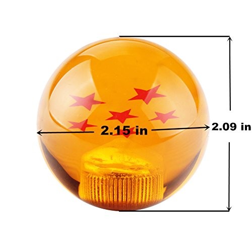 54MM Manual Gear Shift Shifter knob JDM 4 5 6 Speed 7 Star Round Universal