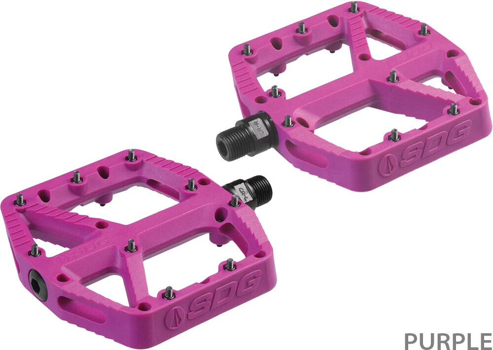 SDG Comp Pedals – Platform Composite Bicycle Bike Pedals 9/16″ 5 Colors