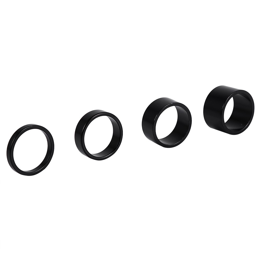 4 Colors 4Pcs/Set 5mm/10mm/15mm/20mm Aluminum Alloy Headset Spacer Bike Front