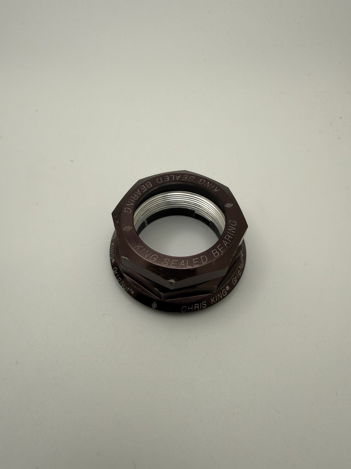 Chris KING GRIPNUT threaded Headset (1-1/8″) (BLACK)