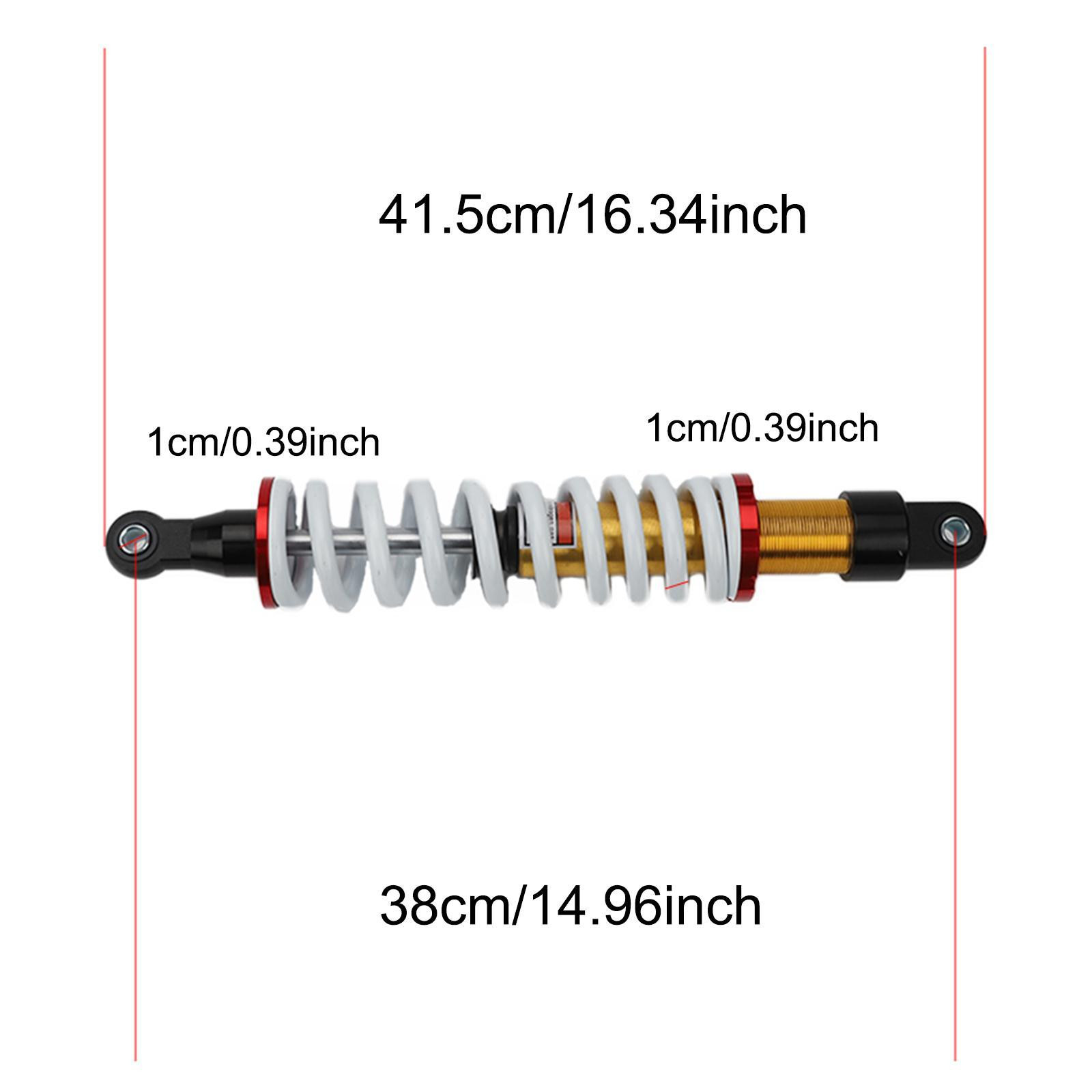 15inch 380mm Rear Shock Absorber Multiuse Heavy Duty Spring Shock Absorber for