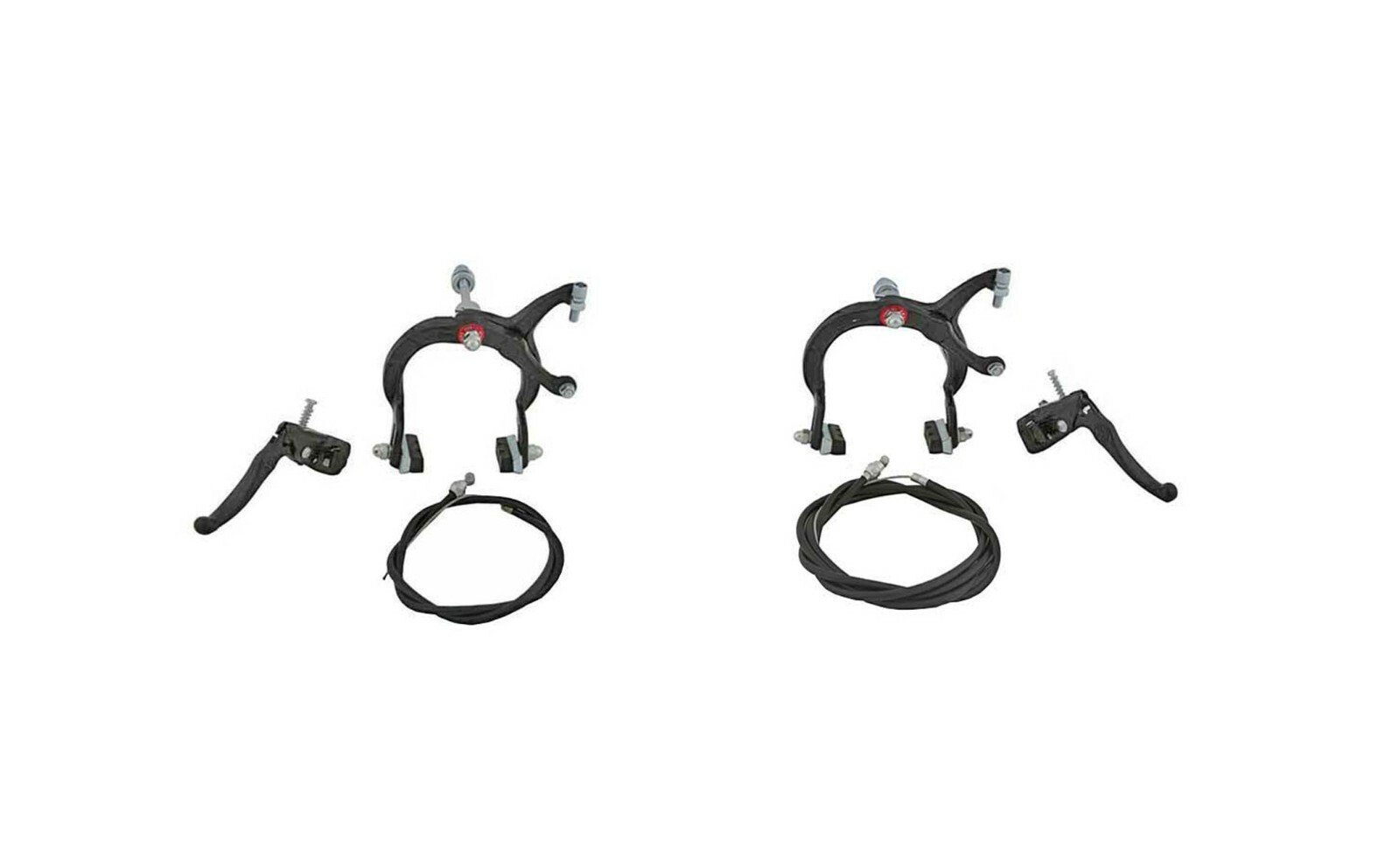 ALTALINE MX ALLOY FRONT OR REAR BRAKE SET BLACK BMX/MX BICYCLES.