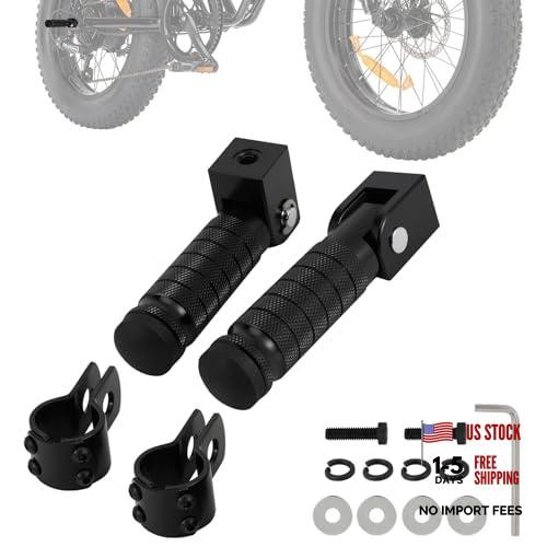 Ebike Pegs M8 E Bike Foot Pegs Foldable Passenger FootPegs Universal