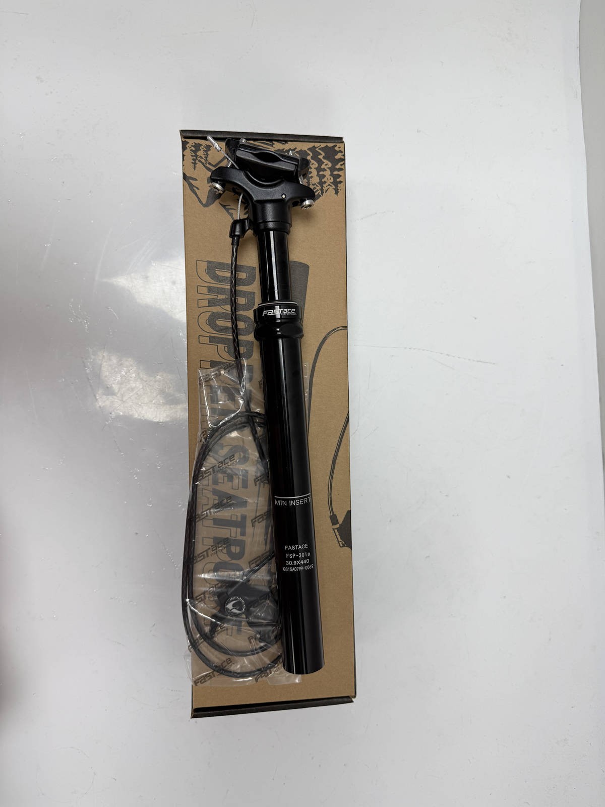 FASTACE Dropper Seatpost 27.2//30.9/31.6mm 440mm MTB Seat Post Remote Cable US