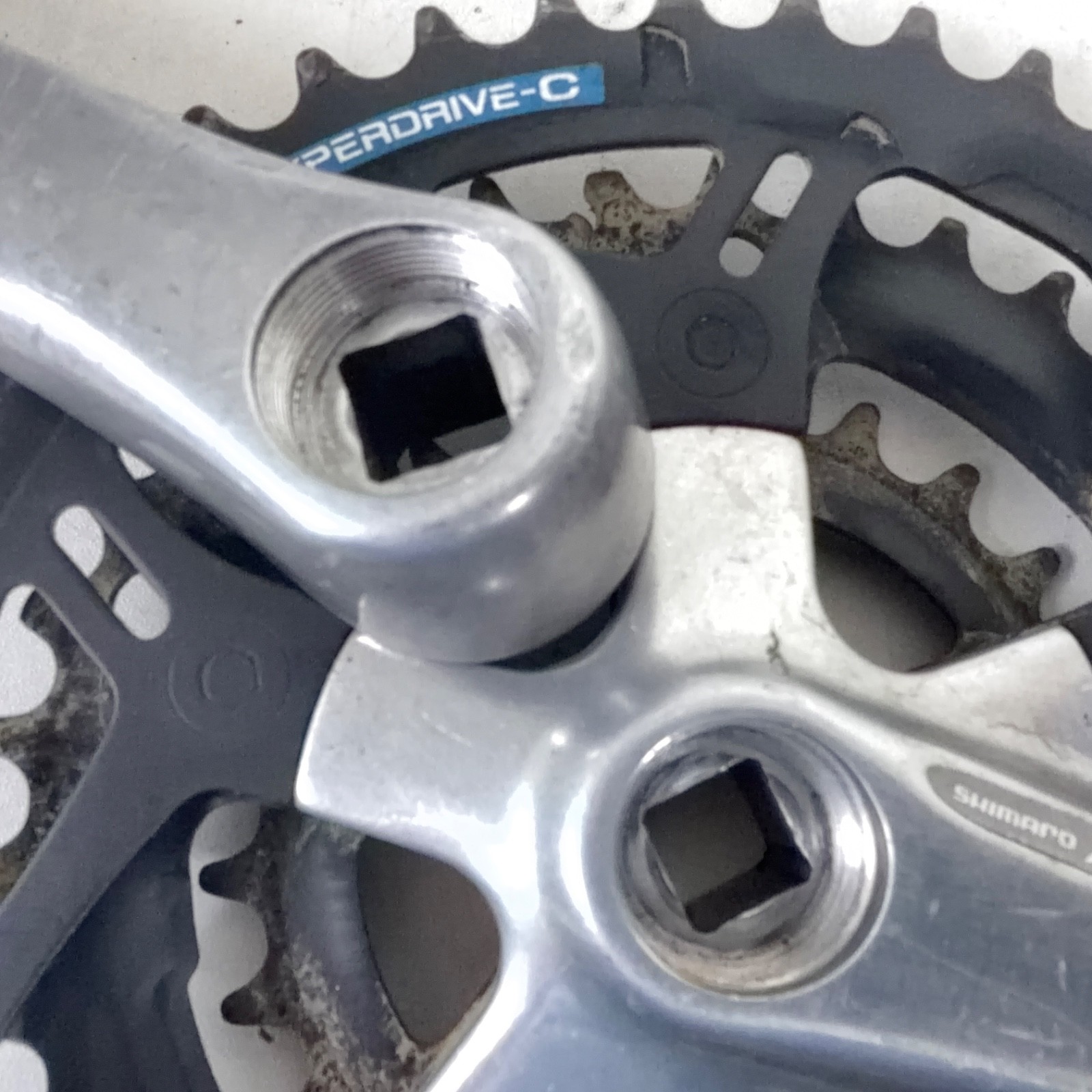 Shimano Vintage Alivio Mini-Groupset FC/FD/RD-MC10 F/R Derailleurs & Crankset