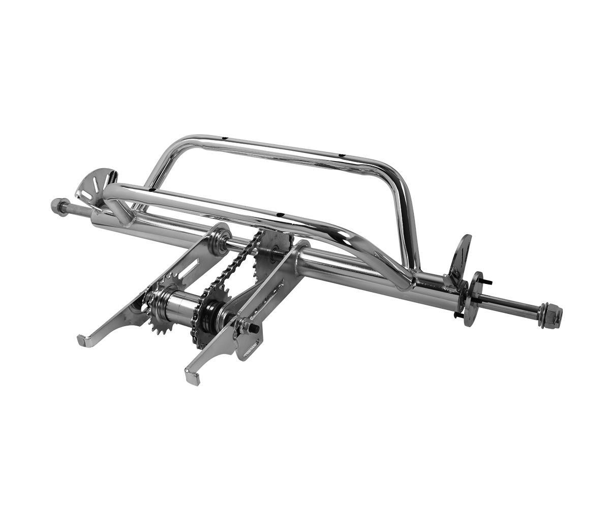 OG LOWRIDER 12-16″ 1 SPEED TRIKE CONVERSION KIT COASTER 5/8 AXLE CHROME
