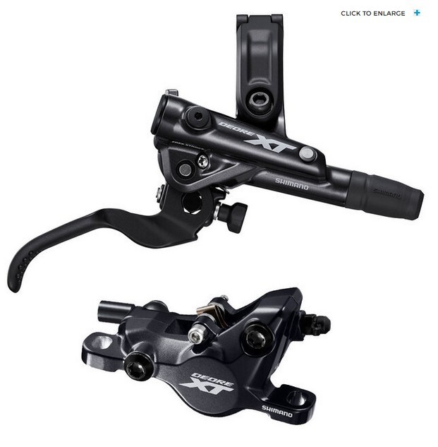 NEW! Shimano Deore XT BL/BR-M8100 Disc Brake Rear Lever/Caliper Assembled Kit.