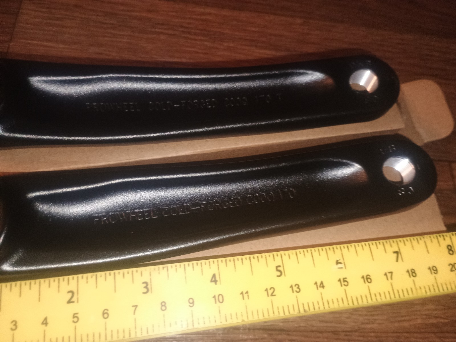 Prowheel One Pair Bike Crank Arm Available in Square Hole, 170mm