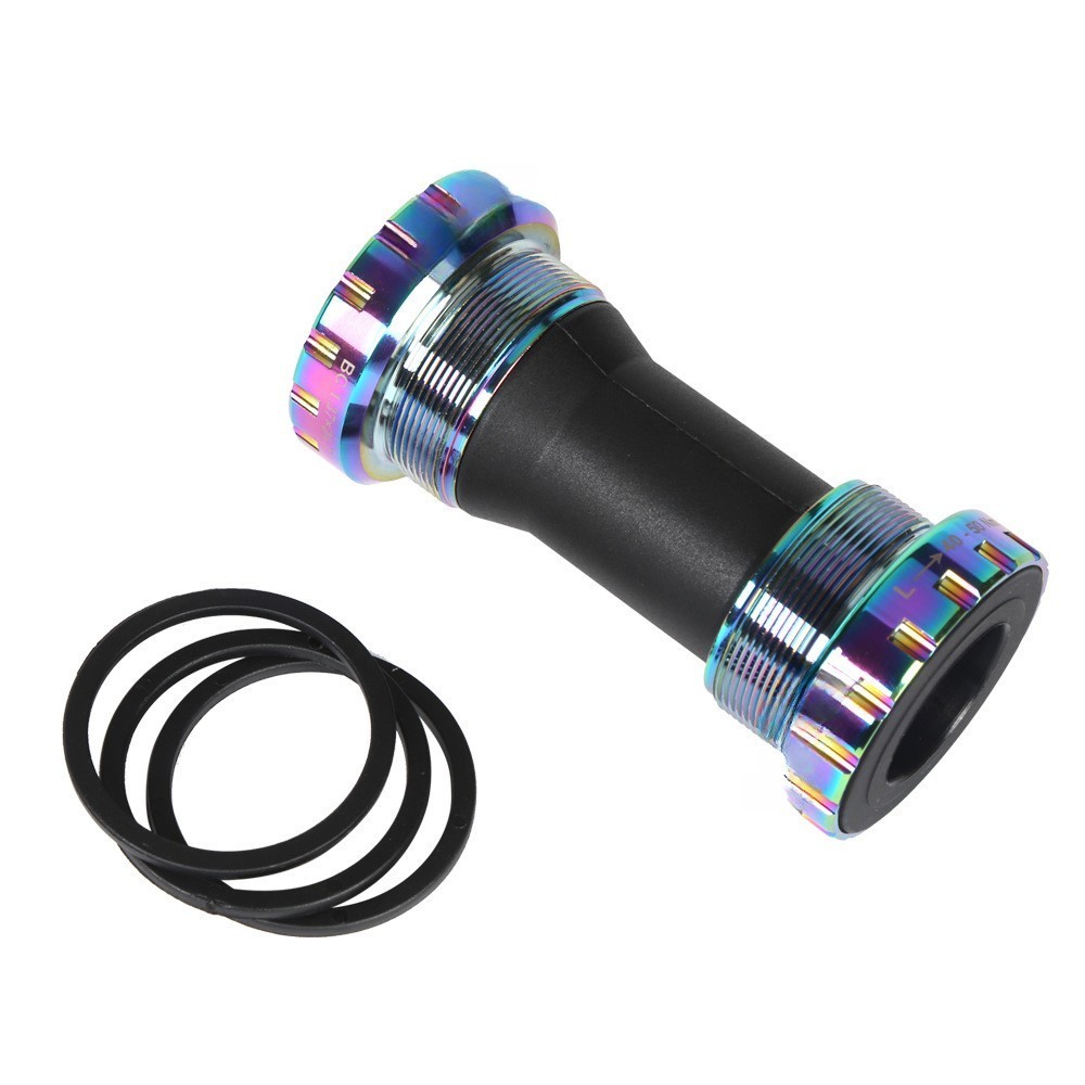 Threaded Bicycle Bottom Bracket Aluminum Alloy with Steel Bearing for BB92