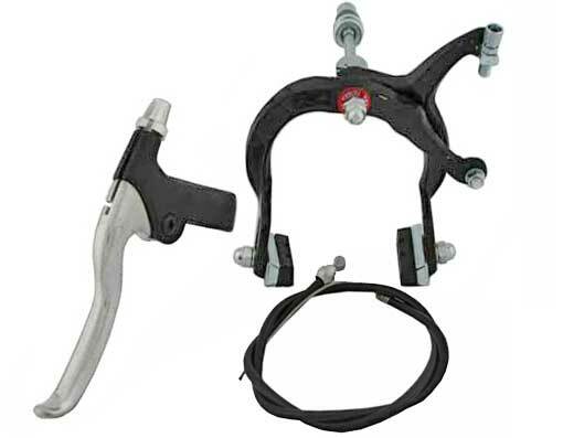 NEW! BEACH CRUISER CYCLING BIKE ALLOY BLACK HAND BRAKE FOR FRONT WHEEL.