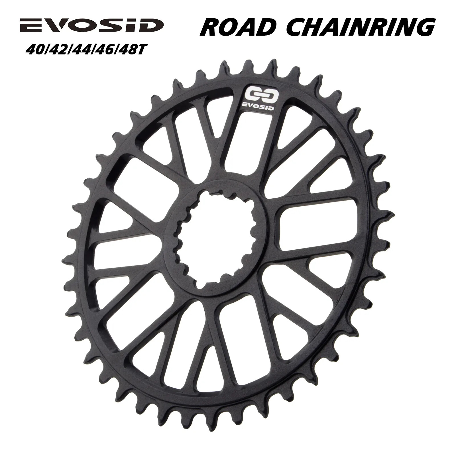 Gravel Road Folding Bicycle Crankset Chainring 46-30T 48-32T Double Chainwheel