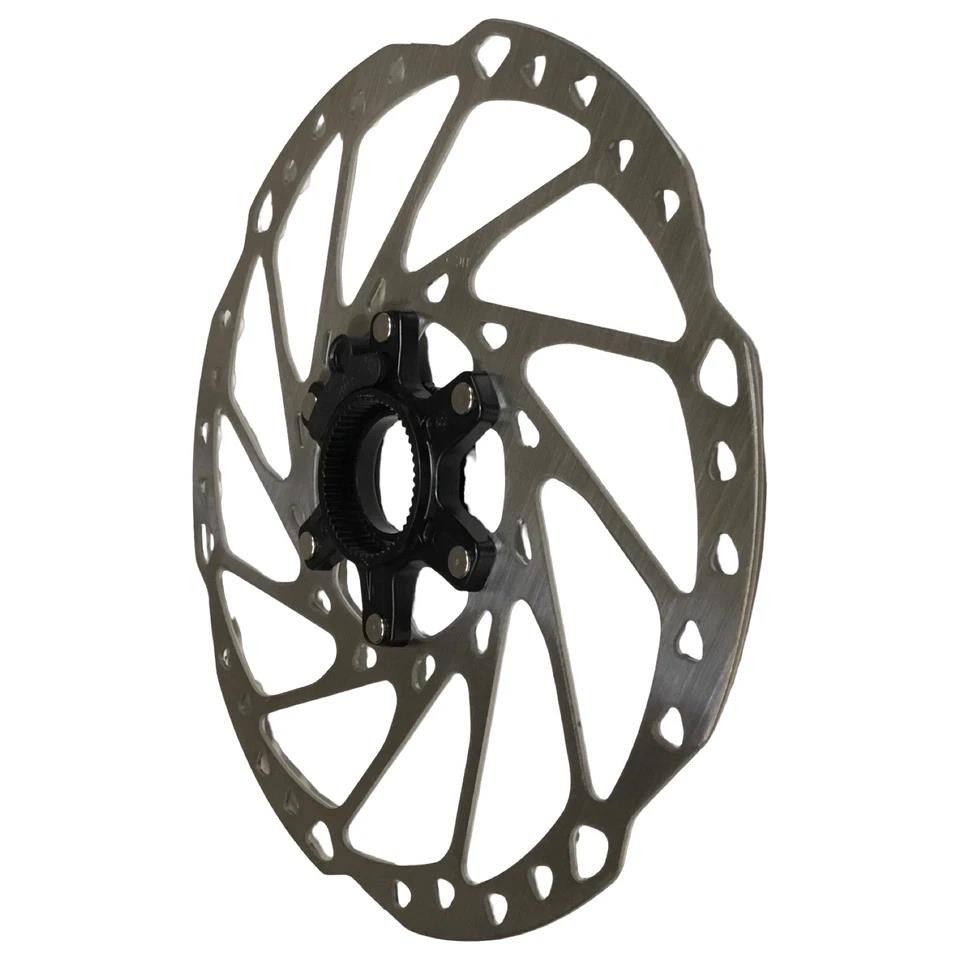 Shimano RT‑EM600‑L 203mm Center Lock eMTB Rotor w/ Lockring & Speed Sensor