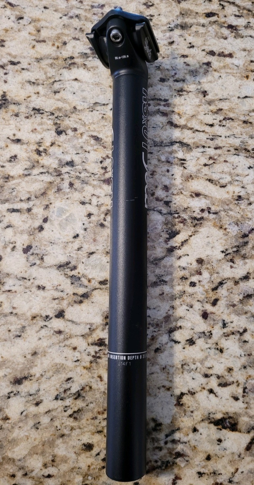 Deda Elementi RSx01 Seat Post 31.6mm x 350mm Long Black Aluminum
