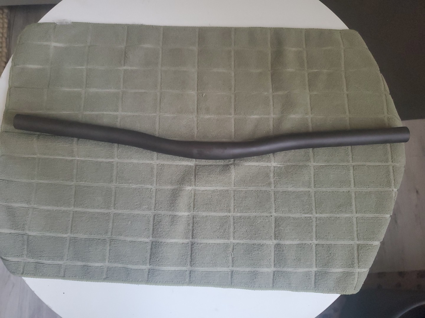 Colorplus Titanium Riser Handlebar 540mm Width, 15mm Rise, Coffee Brown