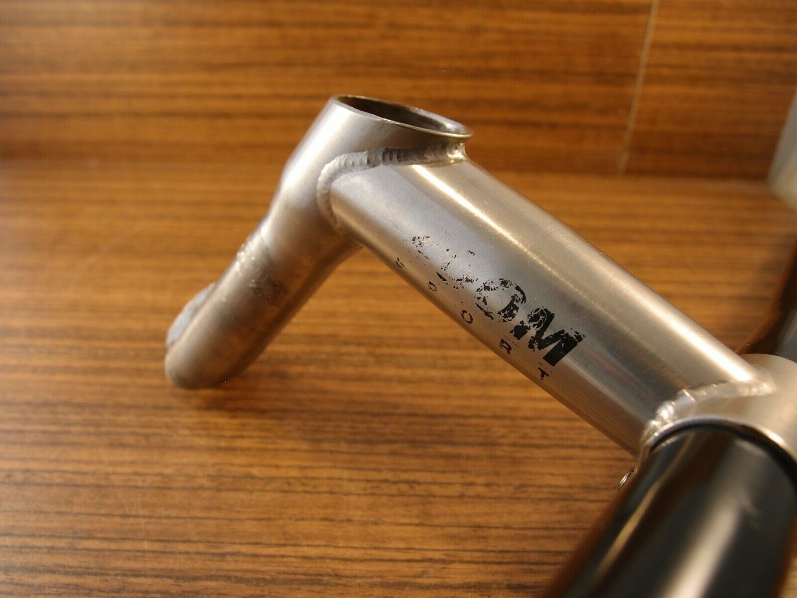 1990’s MTB aluminium flat handlebar ZOOM + CrMo quill stem ZOOM 25.4 mm