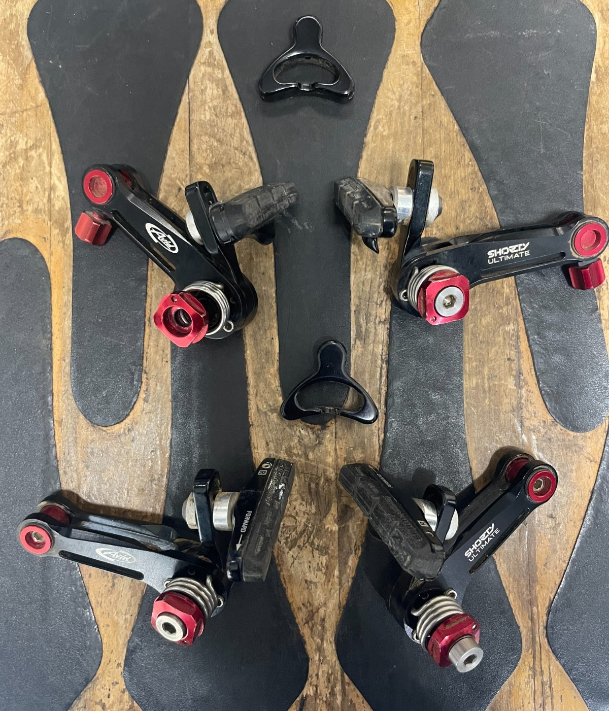 Avid Shorty Ultimate cantilever rim brakes set of two CX touring short pull