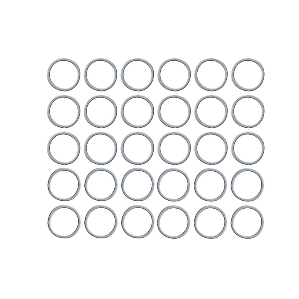 EAGLE RACING 7x8mm Set-Up Stainless Steel Shims, 0.1/0.2/0.3mm Thickness, 10P