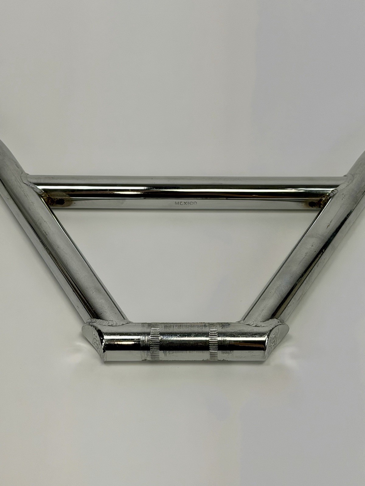 Vintage Mosh Kastan Chrome 4 Piece Pro Bars Stamped Mid School BMX 4130 Knee OG