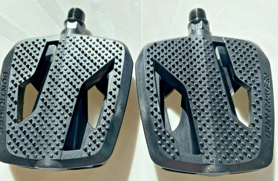 Trek Bontrager City Cycling Pedal Bike Anti-slip Black New Nylon Composite