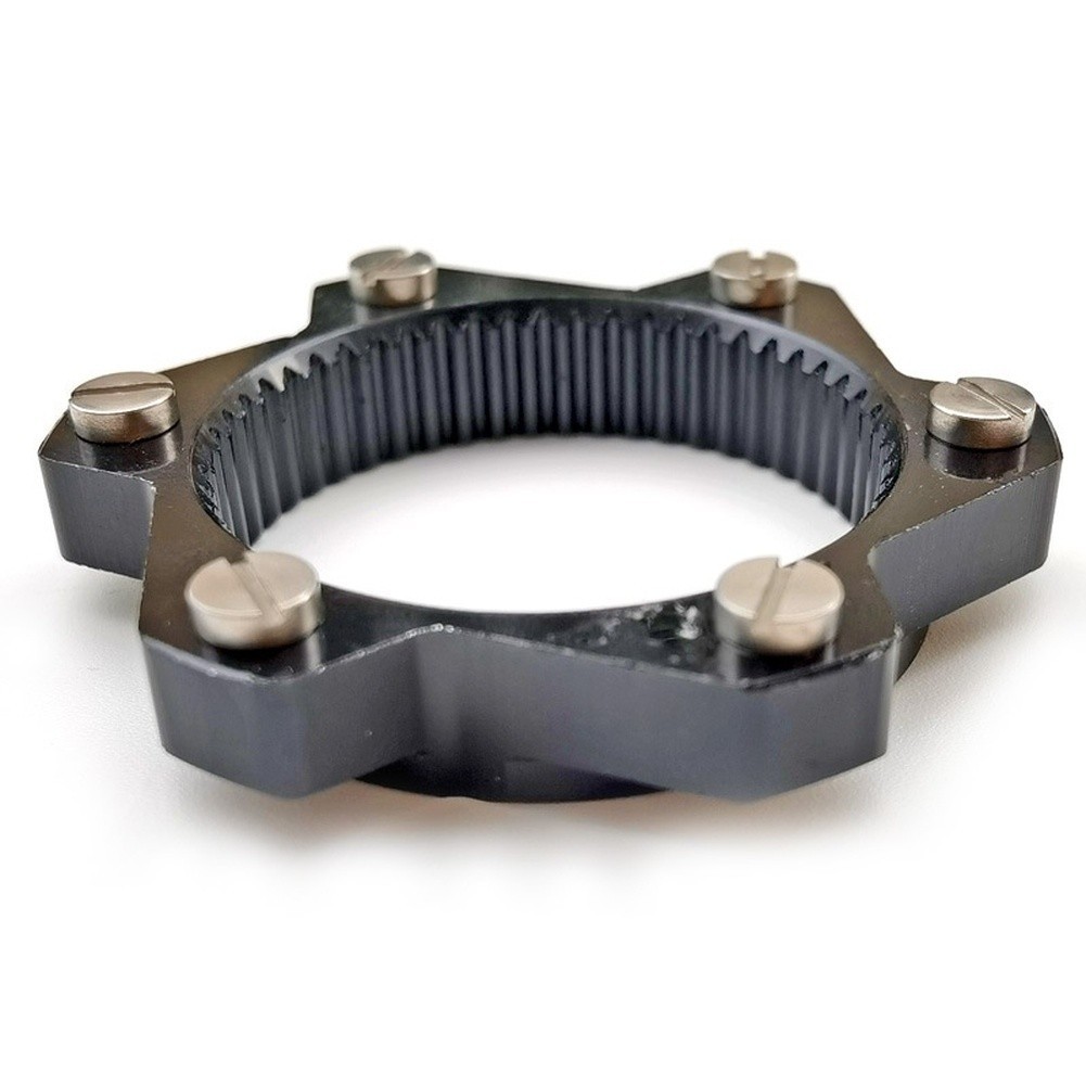 Center Lock to 6 Bolt Disc Brake Adapter for Mountain Bike 9mm 12mm Axle