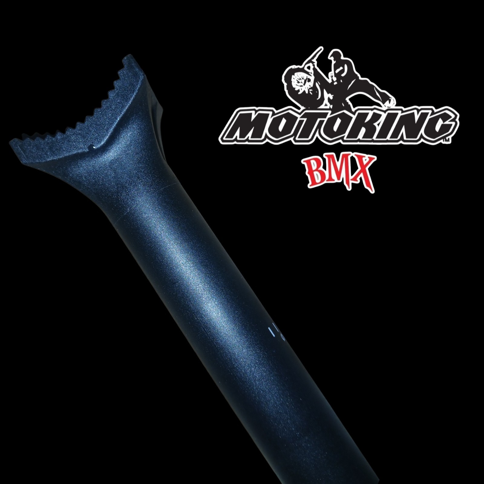 MOTOKING BMX PIVOTAL NYLON COMPOSITE ALLOY SEATPOST 25.4MM BLACK