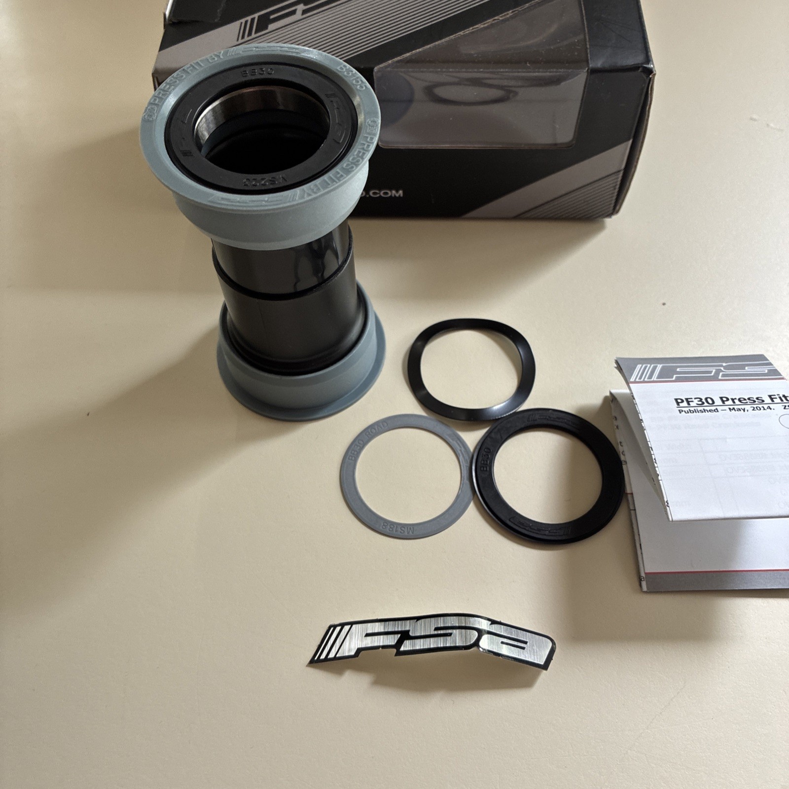 FSA BB-PF6000 Road eBike Cycling Bottom Bracket BB for PF30/BB386EVO/