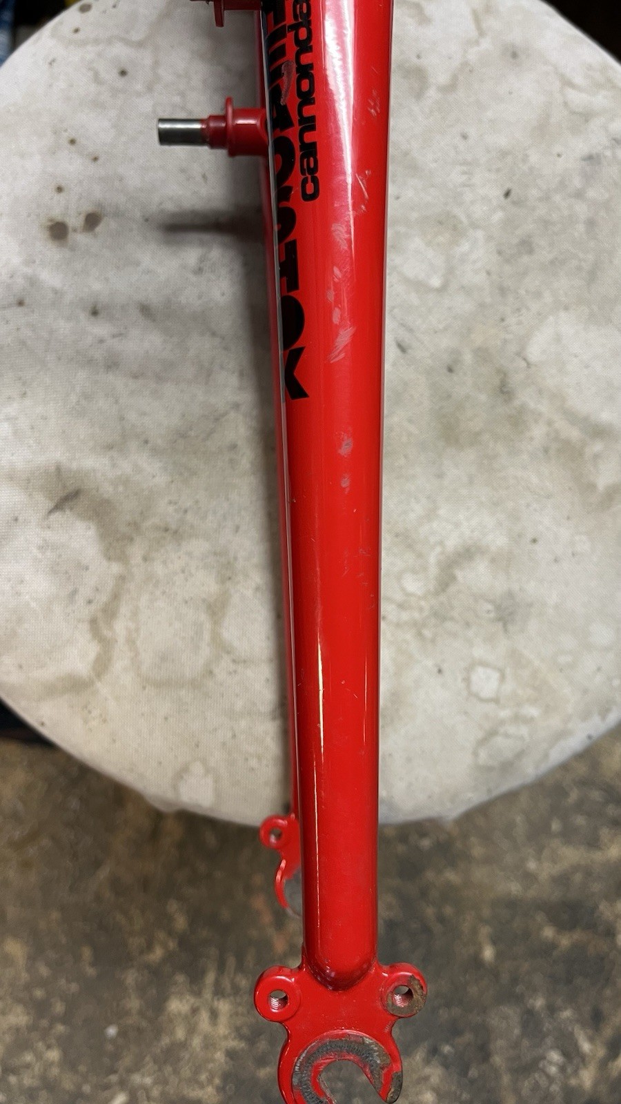 Cannondale Headshock Red 26″ Rim Brake 1.5″ Mtb Fork