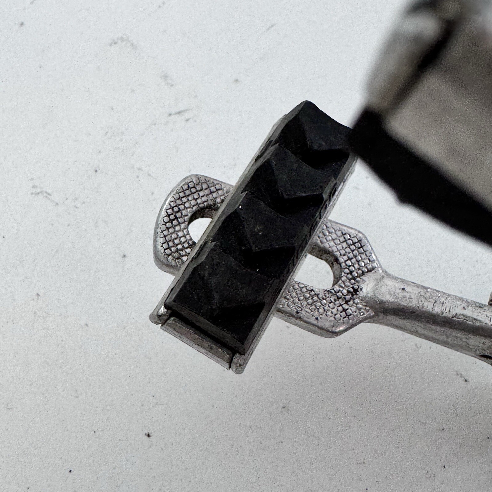 Vintage Shimano Tourney Center Pull Brake Caliper Rear Nutted Silver Race A02