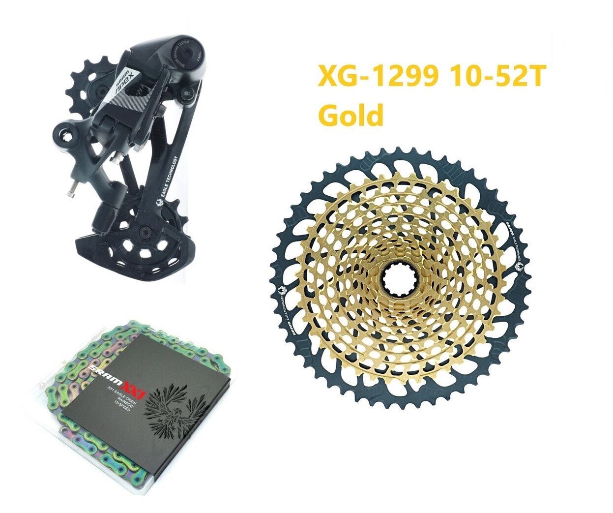 SRAM APEX 1×12 Eagle Mechanical Shifter/Rear Derailleur/CN/CS Groupset READ