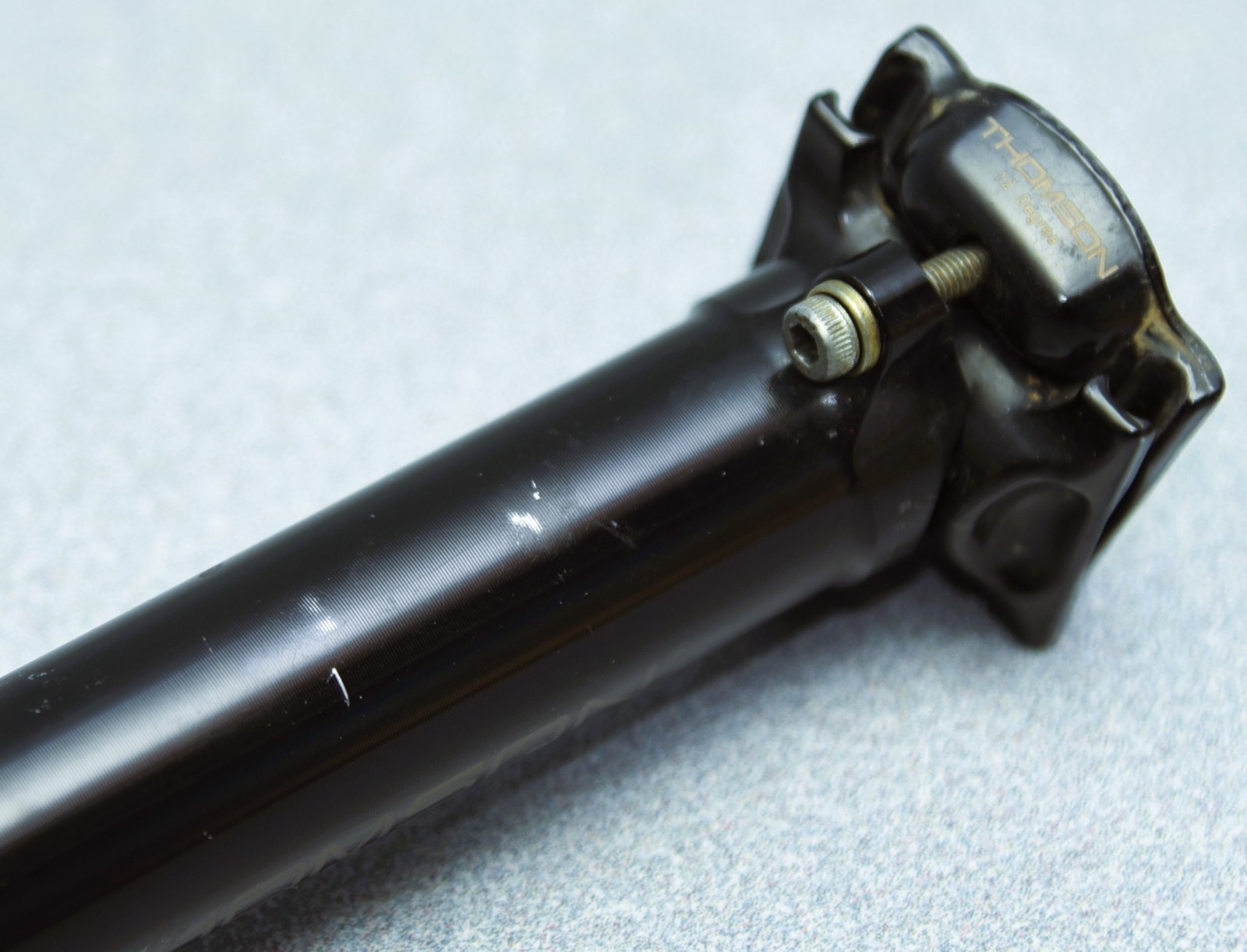 THOMSON ELITE Straight Seatpost, 31.6 x 285mm (cut), Black