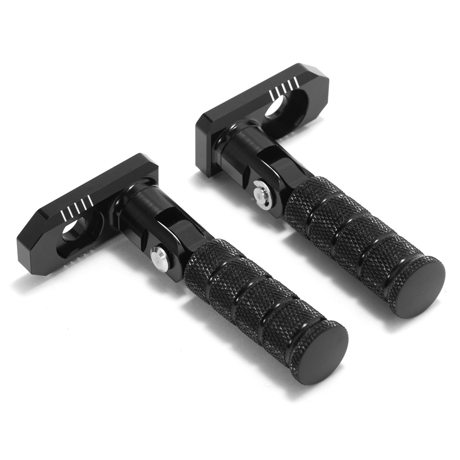 Aluminum E-Bike Black Stunt Foot Pegs Pedal for Apollo RFN for Beta Explorer