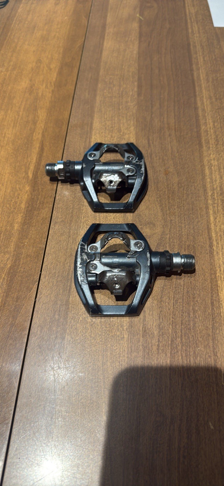 Shimano PDEH500 Aluminum SPD Road Touring Platform Pedals