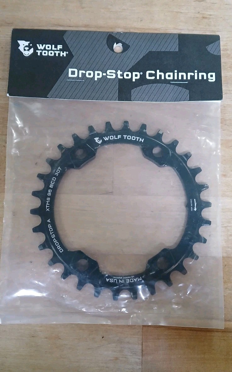 Wolf Tooth 30T 96 Bcd Drop Stop A XTM8