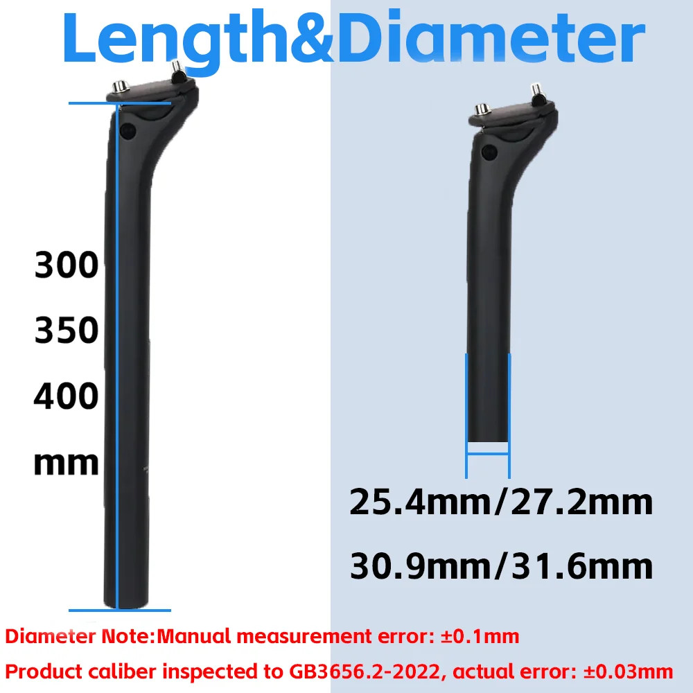 ELITAONE MTB Carbon Seat Post Offset 20mm 25.4 27.2 30.9 31.6mm Mountain/Road Bi