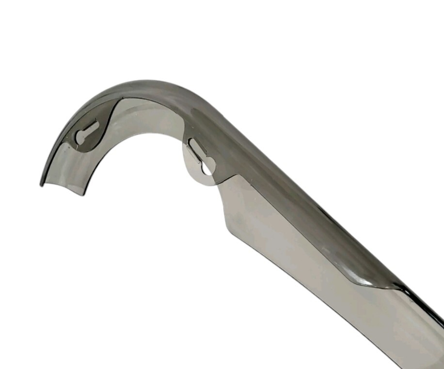 BMX Bike Chain Guard. 16″ Long. Smoke Gray Plastic. W/Mounting Hardware