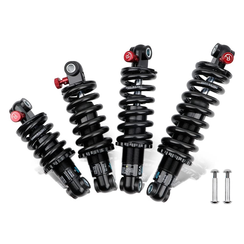 MTB E-Bike Rear Shock Absorber Adjustable Damping Hydraulic 150MM 650LBS