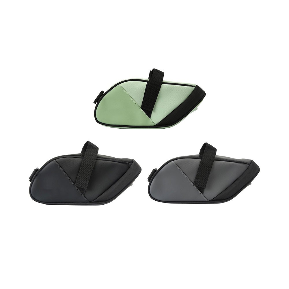 Spacious Under Seat Bicycle Pouch Waterproof 18×9.5x11cm for Tools and Phone