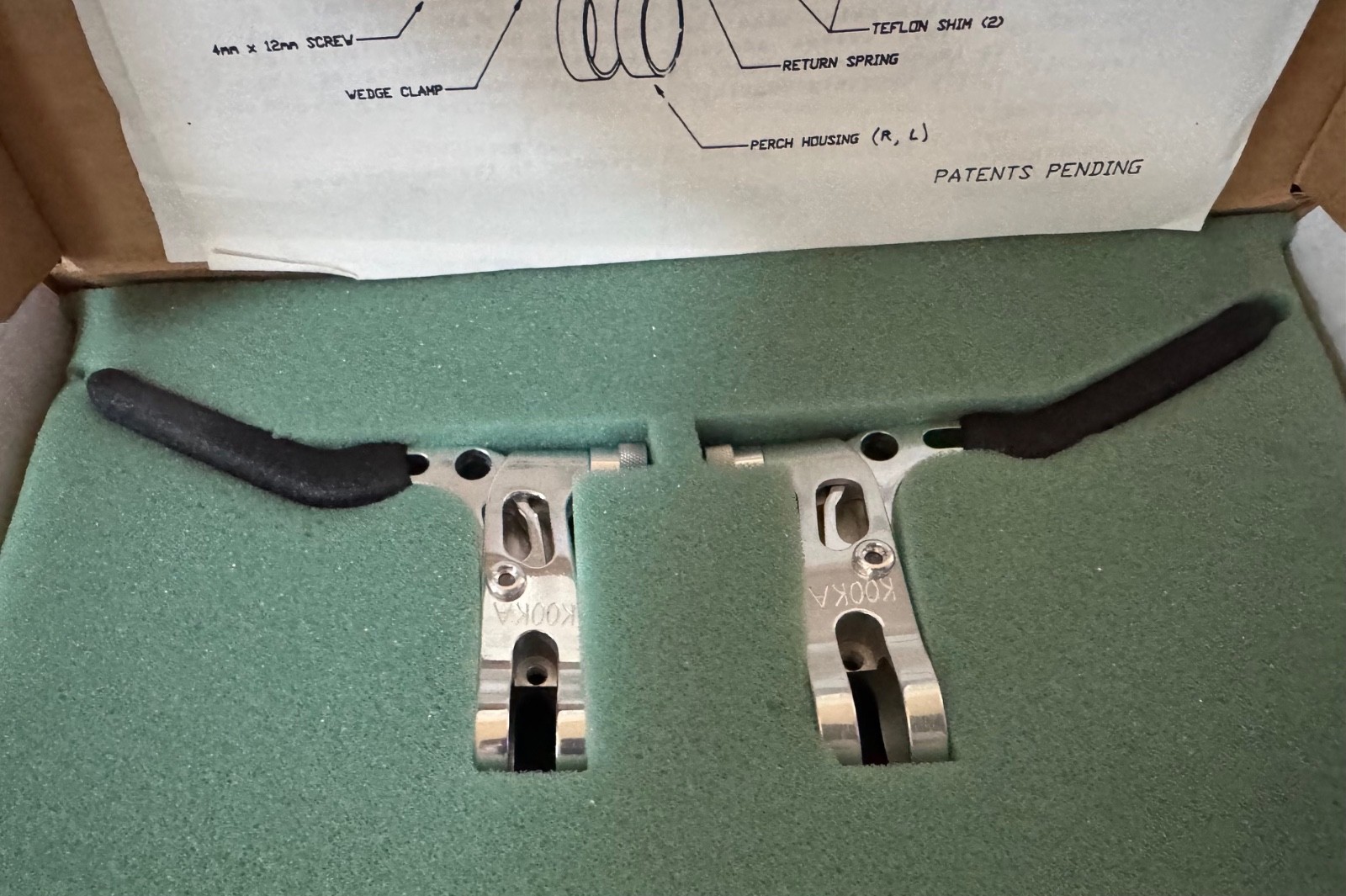 Vintage Kooka Brake Levers**NIB**